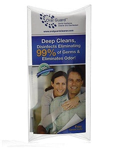 6 MONTH SUPPLY ORAL GUARD PROFESSIONAL DENTAL NIGHT GUARD CLEANER AND DISINFECTANT