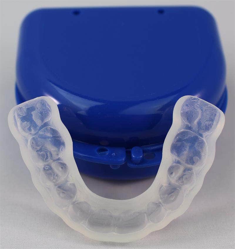 TUFF BRUX 4MM THICK SOFT CUSTOM NIGHT GUARD THICKER AND CROSS GRAINE