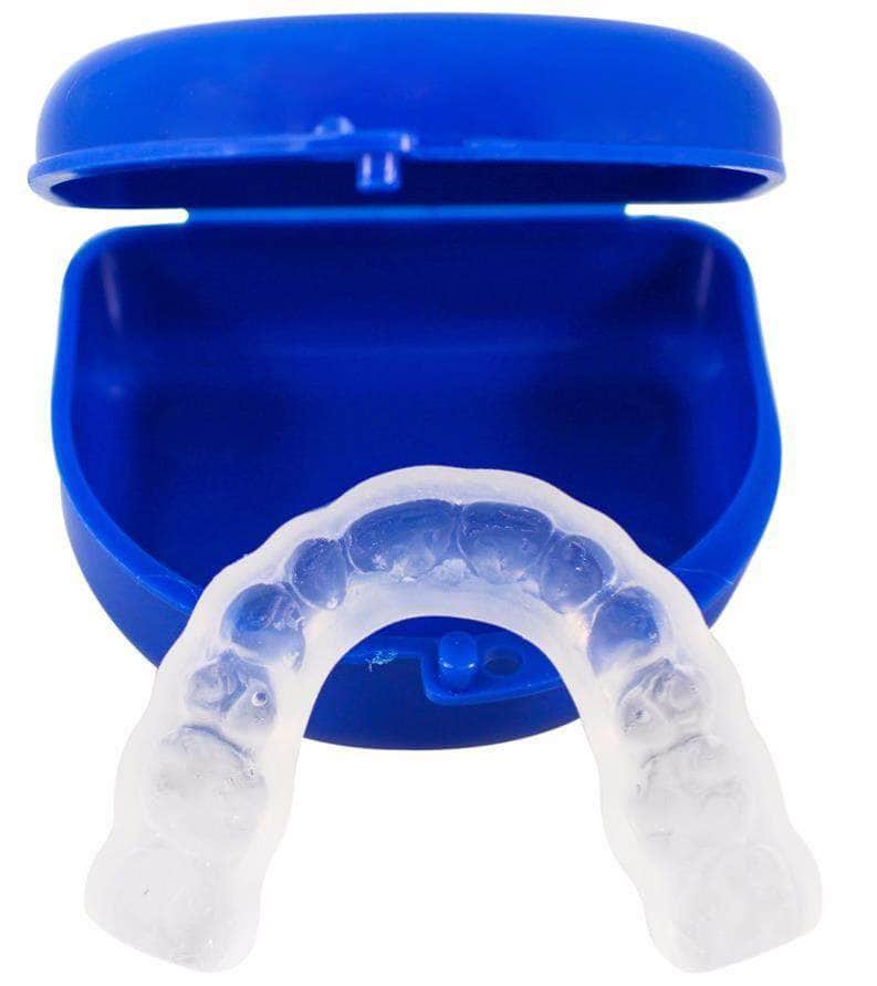 I need a guard for my bottom teeth to wear during the day. Is it hard to talk with this type of guard?