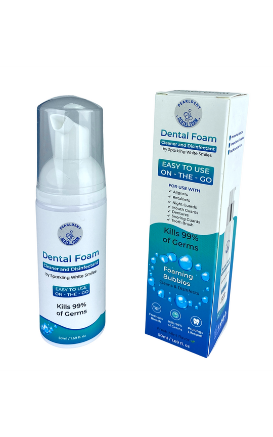 foam dental appliance cleaner