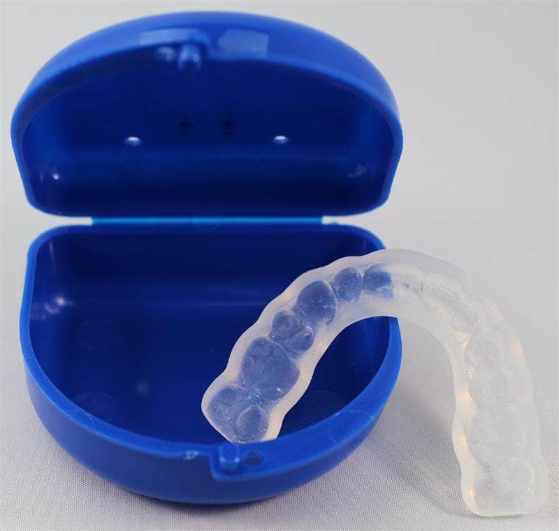 TUFF BRUX 4MM THICK SOFT CUSTOM NIGHT GUARD THICKER AND CROSS GRAINE